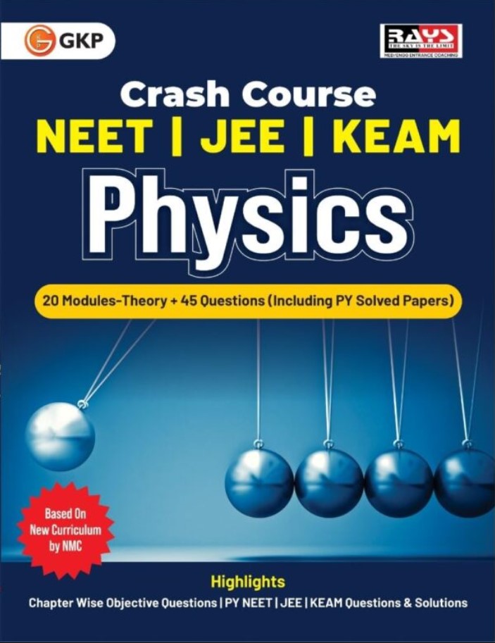 GKP Crash Course 2025 : NEET, IIT and KEAM Class XI & XII Physics – Home Assignment 2025