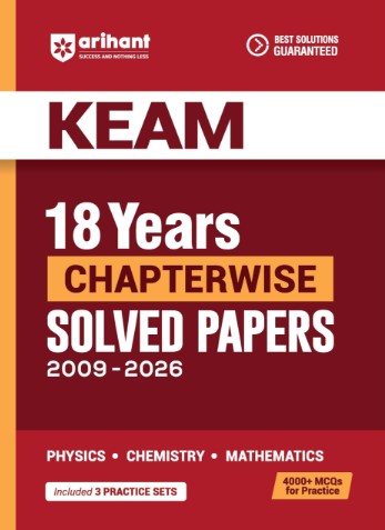 KEAM  18 YEARS CHAPTERWISE SOLVED PAPERS