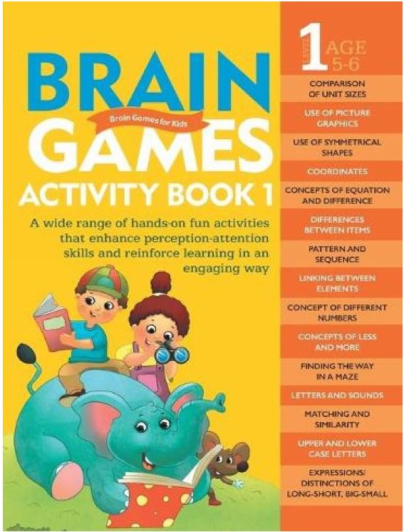 Brain Games Activity Book Level 1 : Book-1