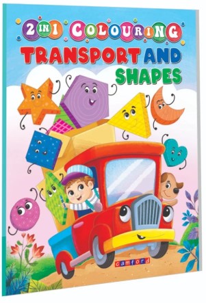 2in1 Colouring Transport And Shape