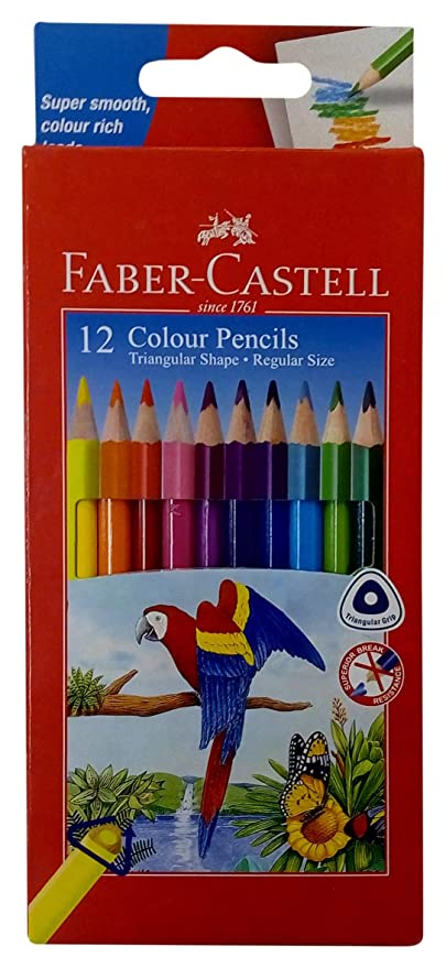 Faber Castell 12 Colour Pencils