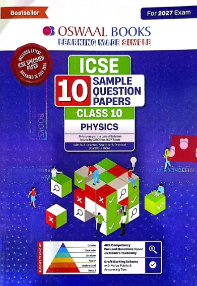ICSE10 Sample Question Paper Physics Class10|For2027Exam