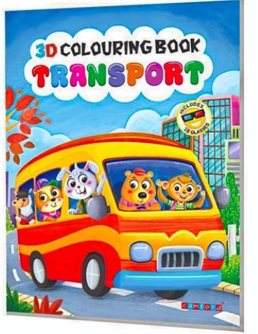 3D Colouring Book Transport