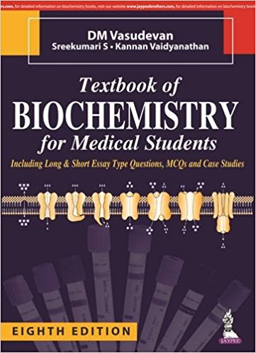 TEXTBOOK OF BIOCHEMISTRY FOR MEDICAL STUDENTS