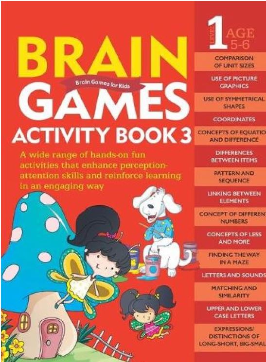 Brain Games Activity Book Level 1 book 3