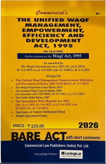 The United Waqf Management Efficiency And Development Act 1995