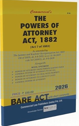 THE POWER OF ATTORNEY ACT,1882