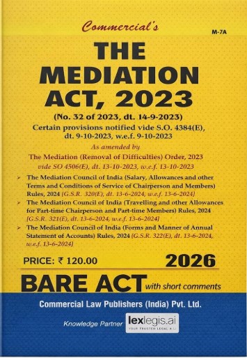 The Mediation ACT,2023