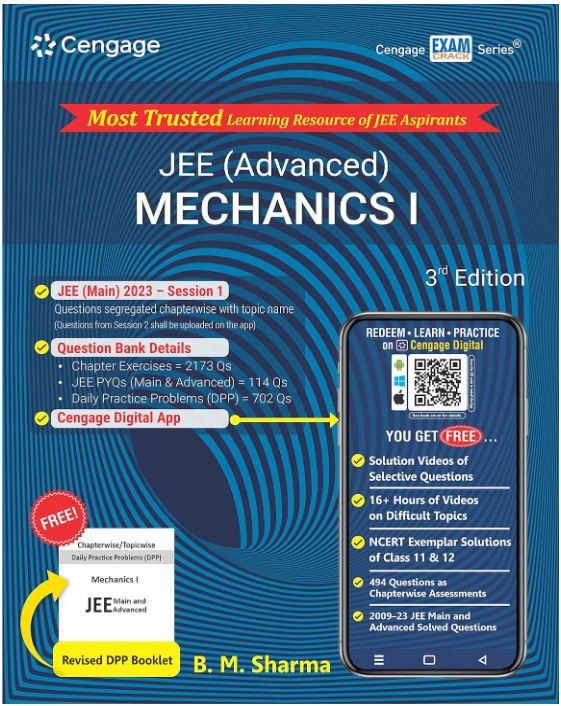 JEE (Advanced) Mechanics I with Free Online Assessments and Digital Content 2023