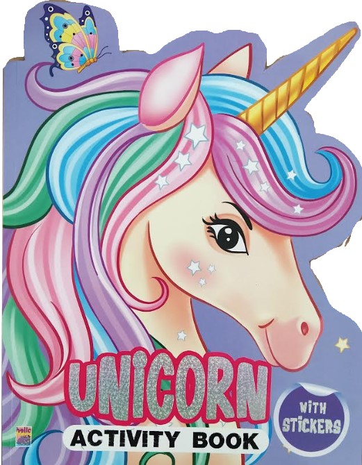 UNICORN ACTIVITY BOOK (WITH STICKERS)