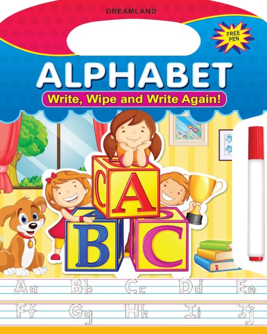 Write and Wipe Alphabets Book 
