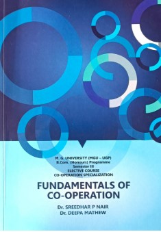 FUNDAMENTALS OF CO-OPERATION B.COM 3sem