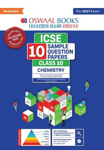 ICSE |10 Sample Question Papers|Class10 |Chemistry (For 2027 Exam)