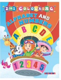 2in1 Colouring  Alphabet And Numbers