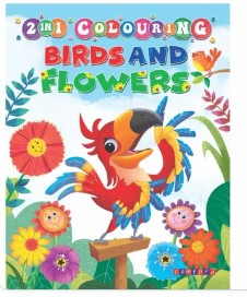 2in1 Colouring Birds And Flowers