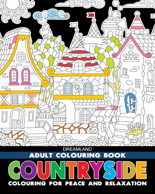 Countryside Adult Colouring Book for Adults
