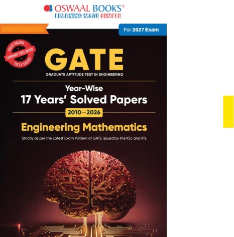 Oswaal GATE Engineering Mathematics 17 Years' Year-wise Solved Papers