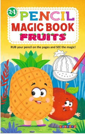 2IN1 PENCIL MAGIC BOOK FRUITS