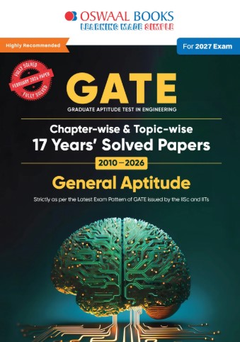 Oswaal  GATE General Aptitude 17 Years Solved Papers