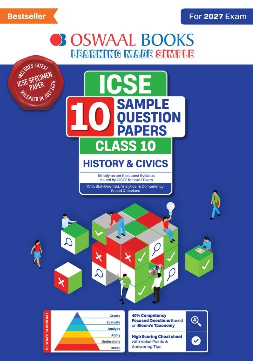 ICSE|10 Sample Question Papers|Class10|History & Civics (For 2027 Exam)