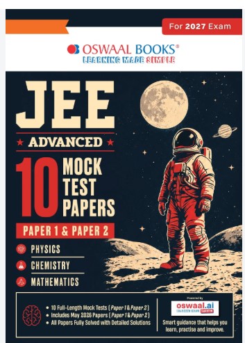 Oswaal JEE Advanced | 10 Mock Test Papers (Paper 1 & 2)
