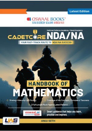 Oswaal Cadetcore Nda/Na Mathematics Handbook 
