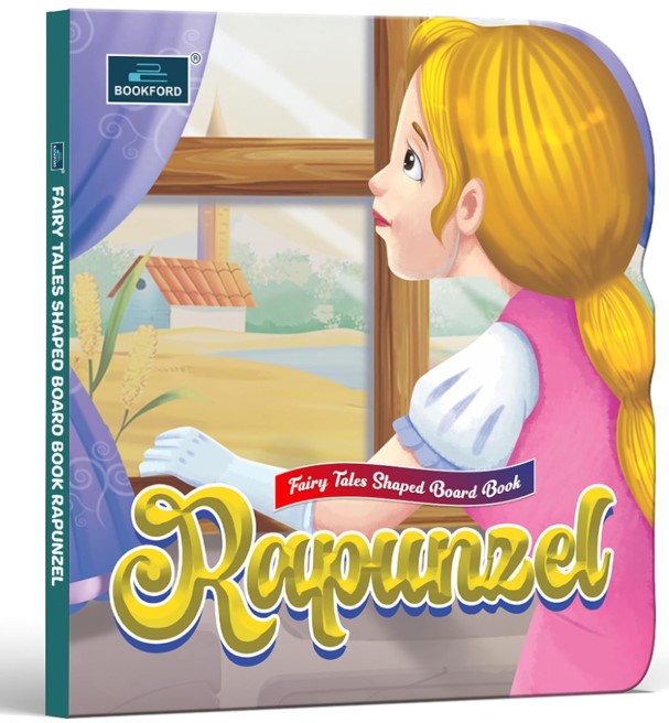 Fairy Tales Shaped Board Book Rapunzel