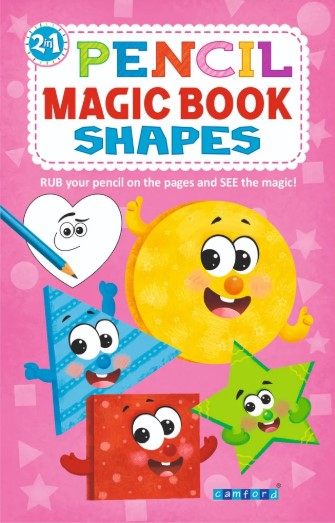 2IN1 PENCIL MAGIC BOOK SHAPES