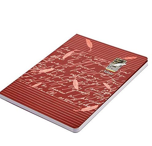 Nightingale Layflat Notebook - Red - STD Size