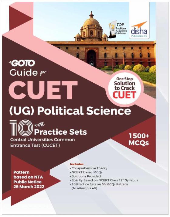 Go To Guide for CUET (UG) Political Science with 10 Practice